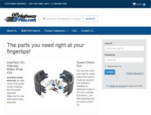 Tablet Screenshot of offhighwayplus.com